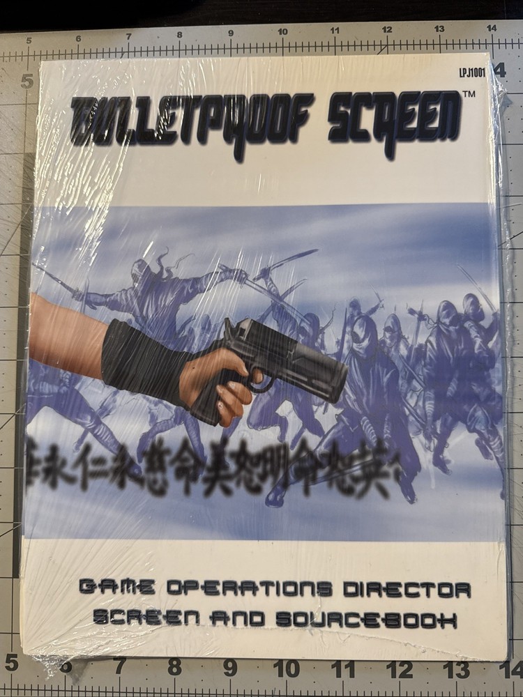 Bulletproof Screen: Game Operation Director Screen and Sourcebook sealed