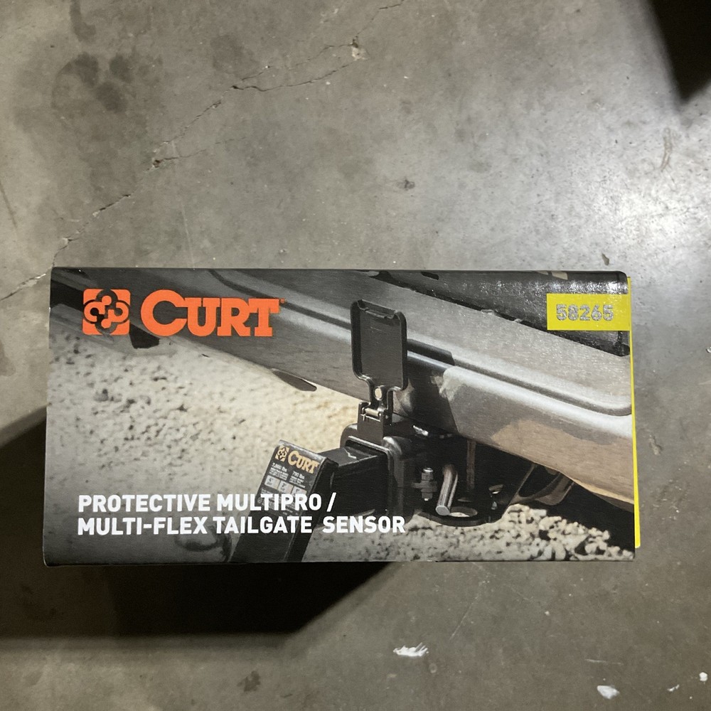 CURT 58265 Protective GMC MultiPro, Chevy Multi-Flex Tailgate Sensor for Towing