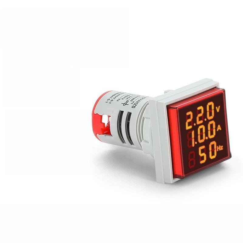 Square-shaped Digital Voltmeter Ammeter Hertz Meter U-Shaped Current Transformer