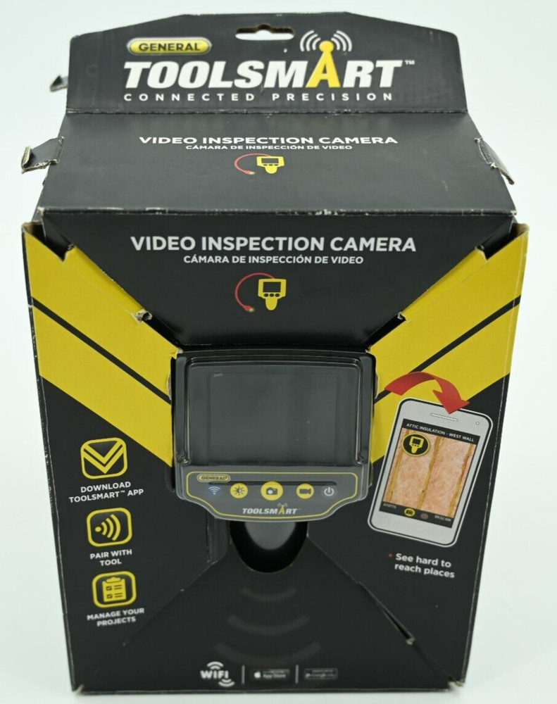 General Tools Toolsmart Wifi Connected Borescope Video Inspection Camera TS03