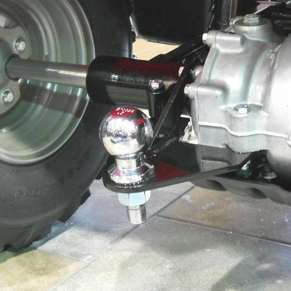 For Honda 250 Recon TRX ATV Ball Hitch 97-18 Powder Coated Finish With Hardware