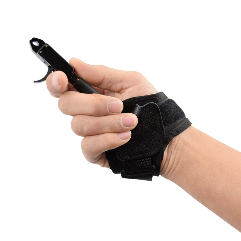 Archery Caliper Release Aids Adjustable Wrist Strap Trigger Compound Bow Hunting