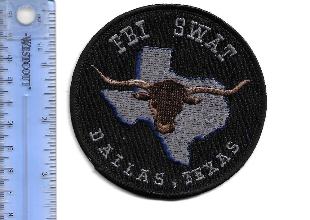 FBI SWAT Dallas, Texas patch