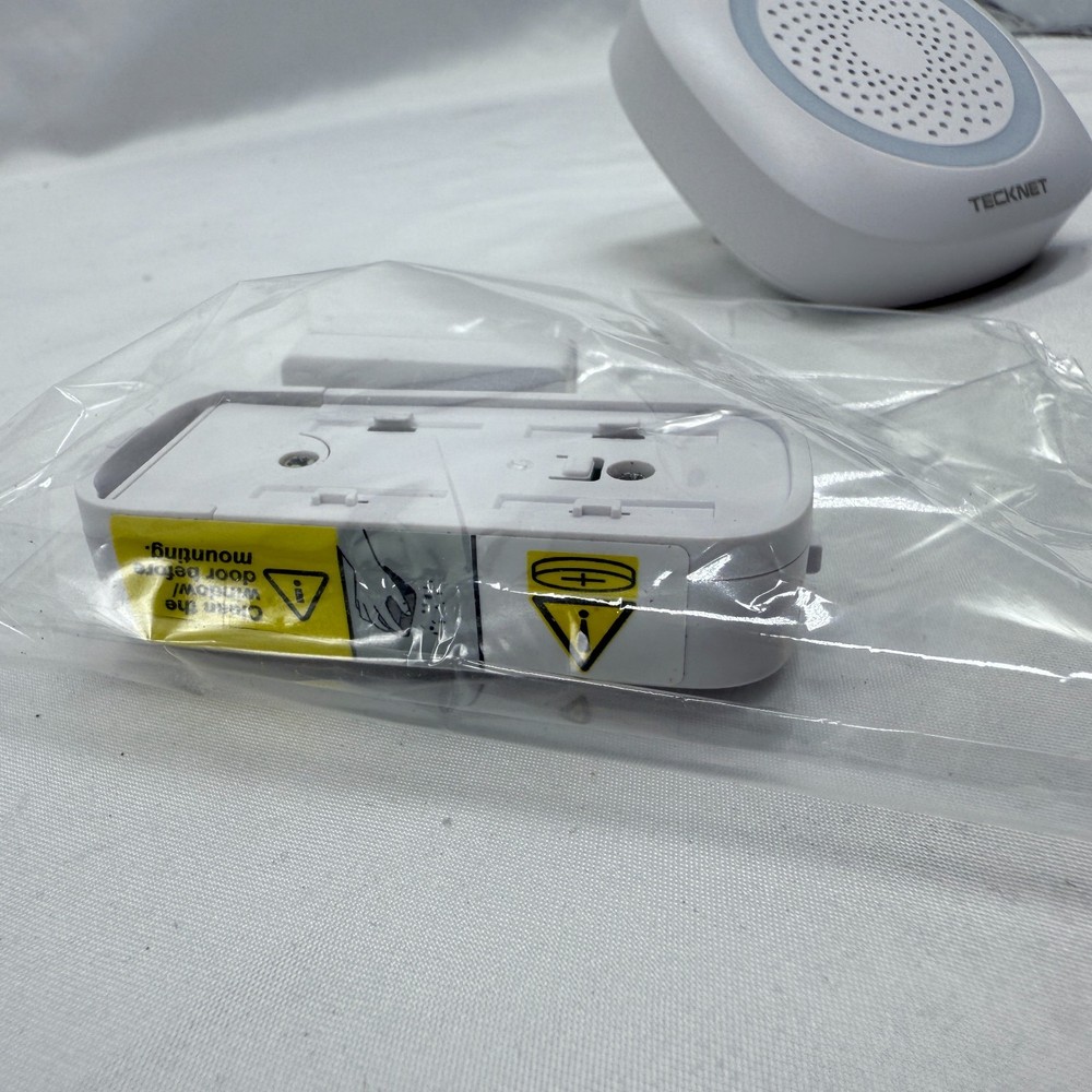 TECKNET Door Chime When Door Opens, Wireless Door Sensor - READ