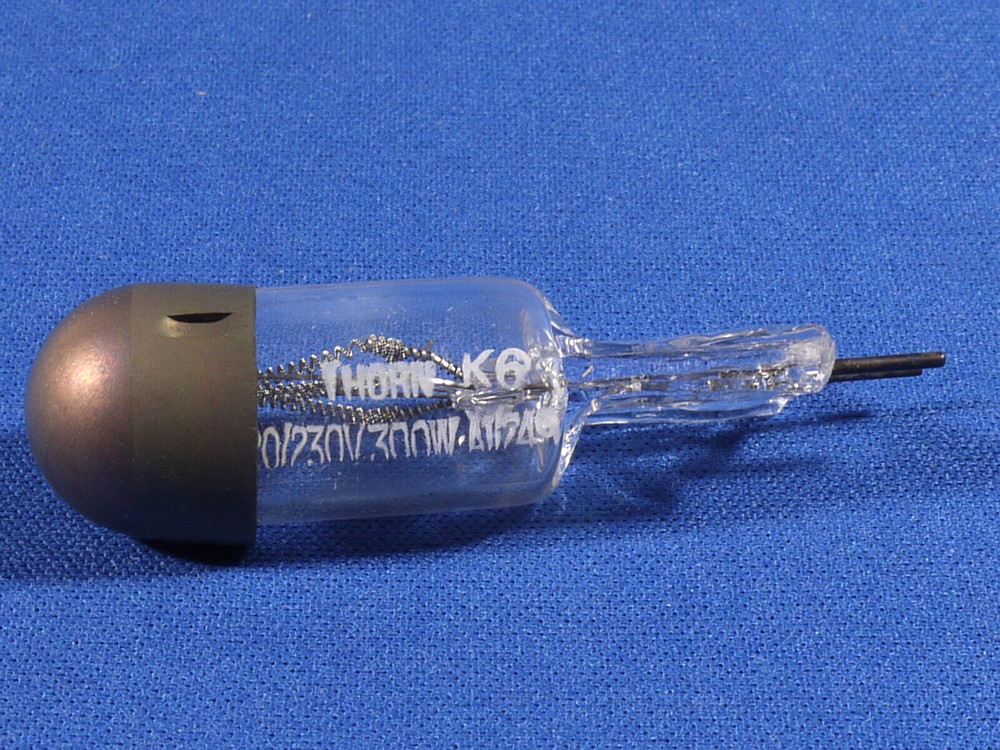 PRL) THORN BULB 300W 230V HALOGEN LAMP HALOGEN PILOT STUDIO FLASH PROJECTOR.
