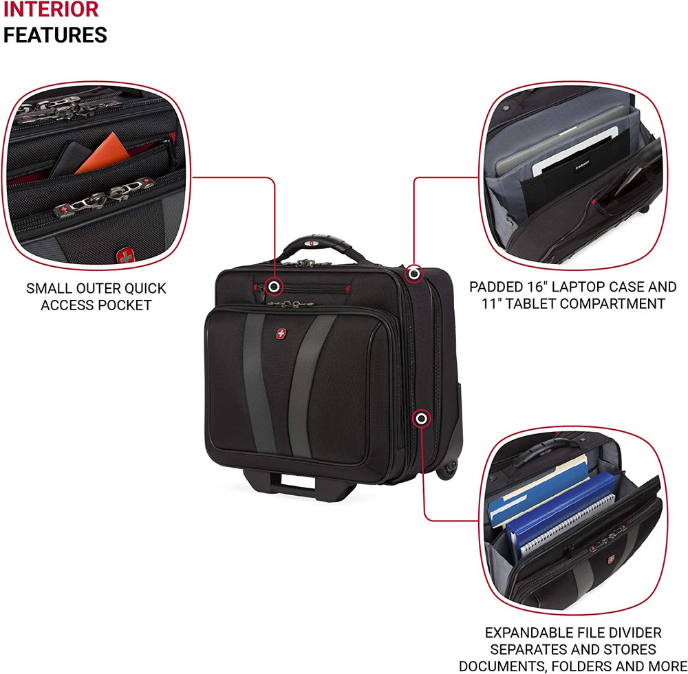 Luggage Granada Pro 15.6-Inch, Black