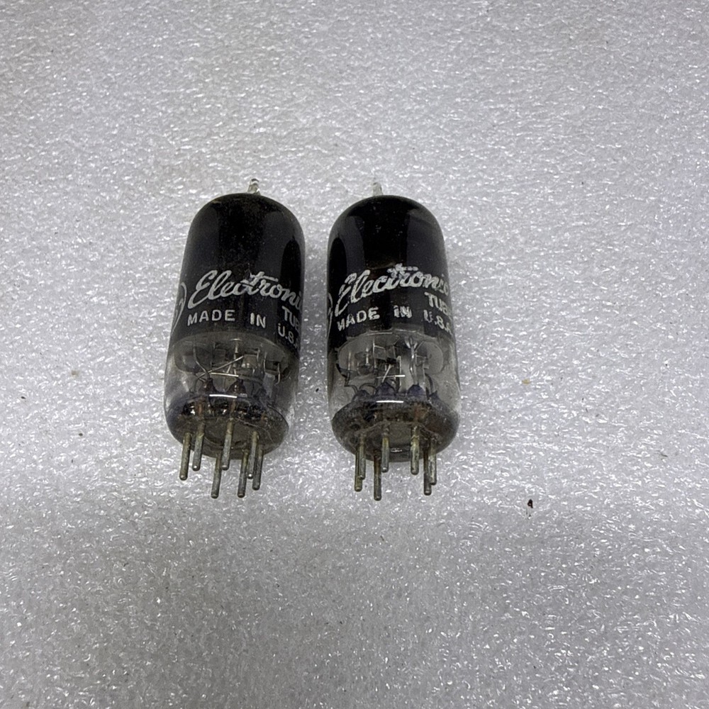 pair GE 6DK6  tubes
