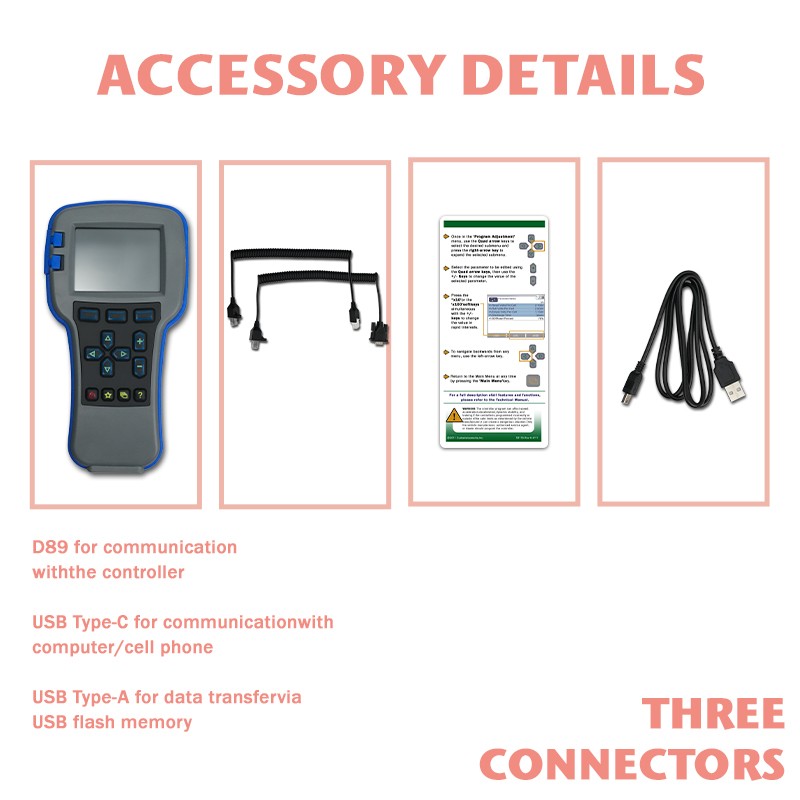 Handheld Controller Programmer OEM Dealer Level for Curtis 1313-4331 1313-4401