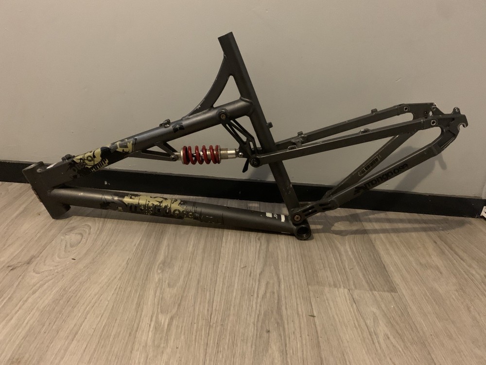 mtb frame full suspension mongoose otero