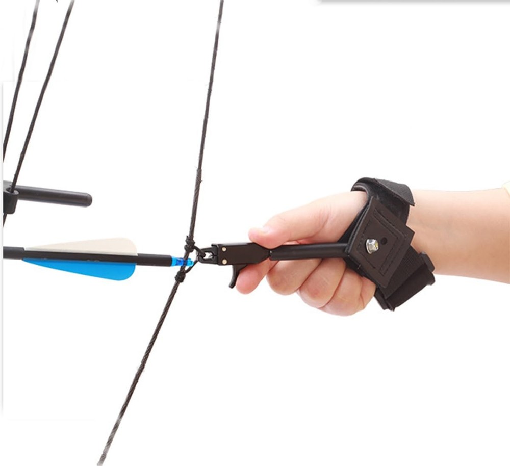 "Archery Bow Release Aid for Compound Bows Right & Left Hand Thumb Trigger"