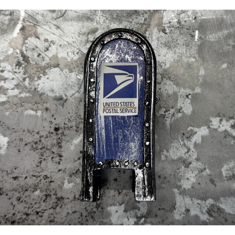 1:10 Scale USPS Outdoor Mailbox Accessory Diorama Model