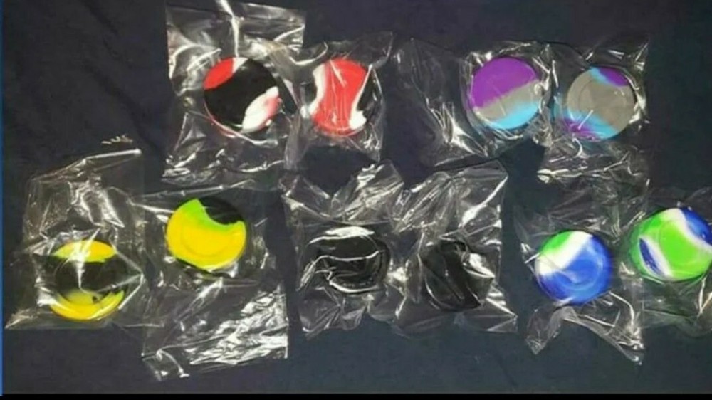 (10) 5ml Non-Stick Silicone Containers