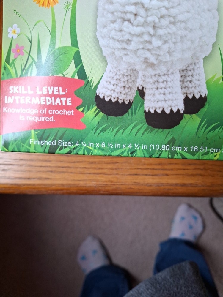 Lamb Complete Crochet Kit By Needle Creations New