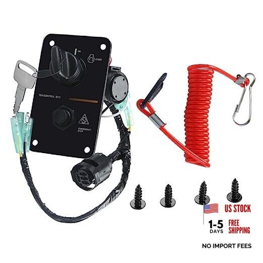 Main Switch Panel Single Engine Key Switch Panel Assembly On-Off-Start Control