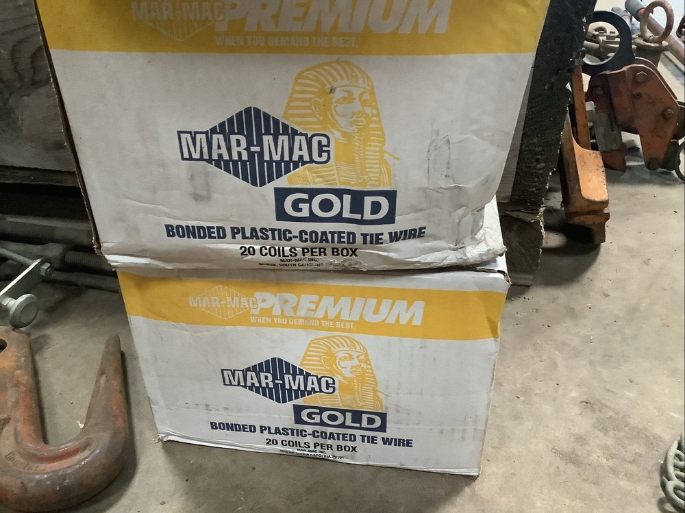 PVC coated Rebar Tie Wire - Mar Mac, 3lb roll