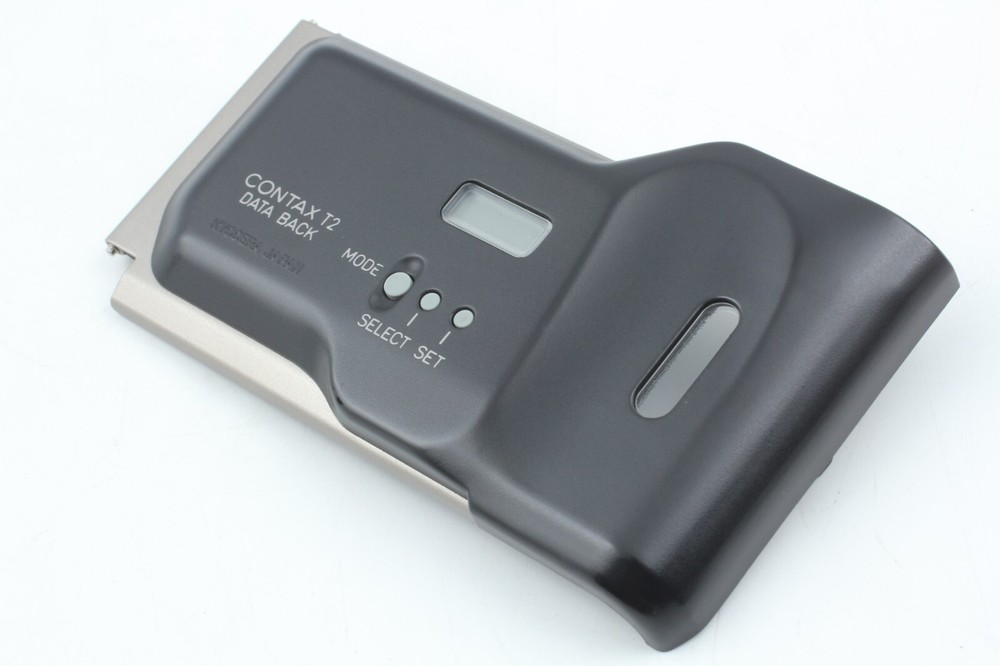 [ MINT ] Contax T2 Data Back Cover Panel Silver for T2 T2D D from JAPAN