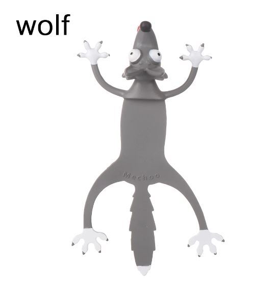 3D wacky Animal Bookmarks
