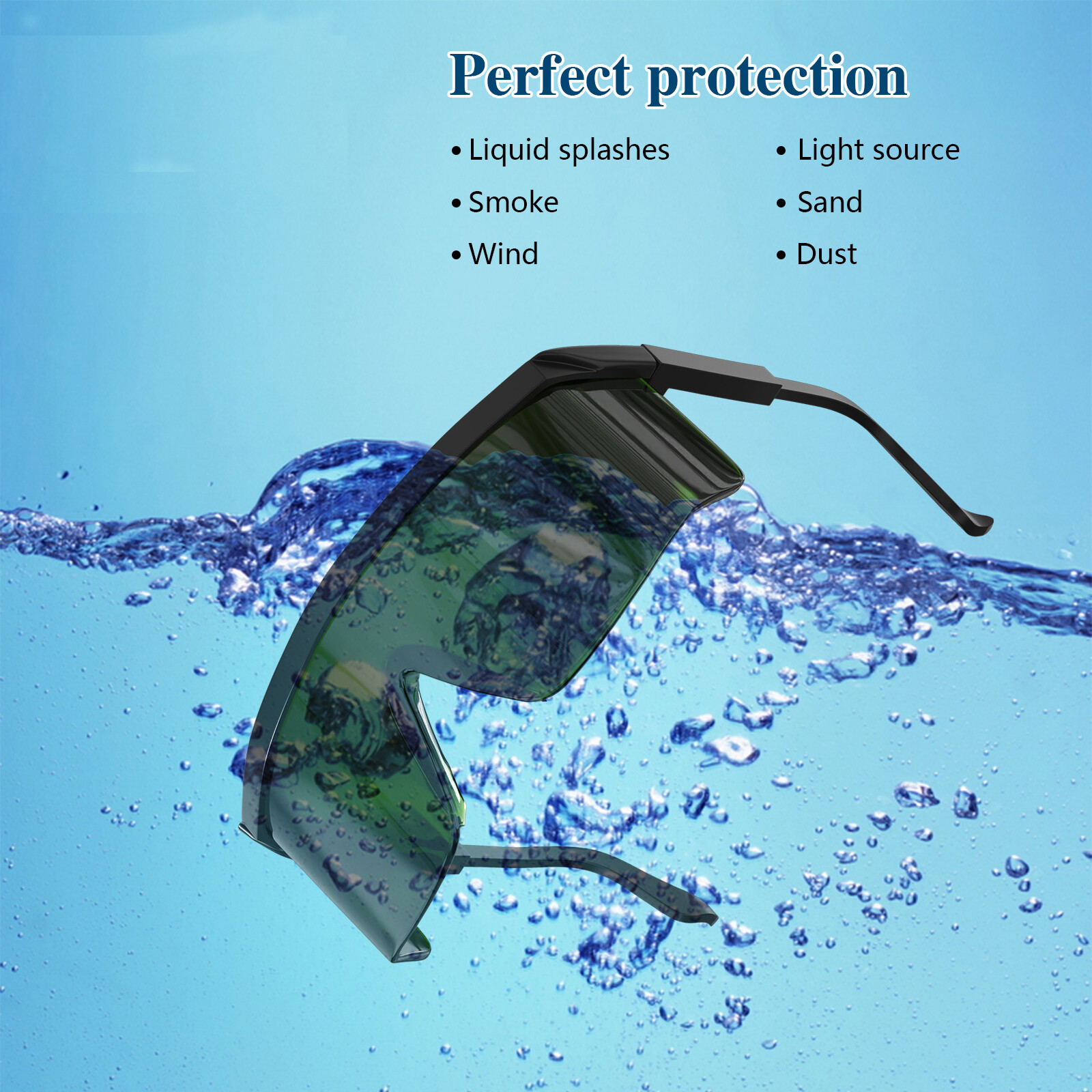 Laser Safety Goggles LED Protection Glasses W/ Box for KTS Light Therapy Device