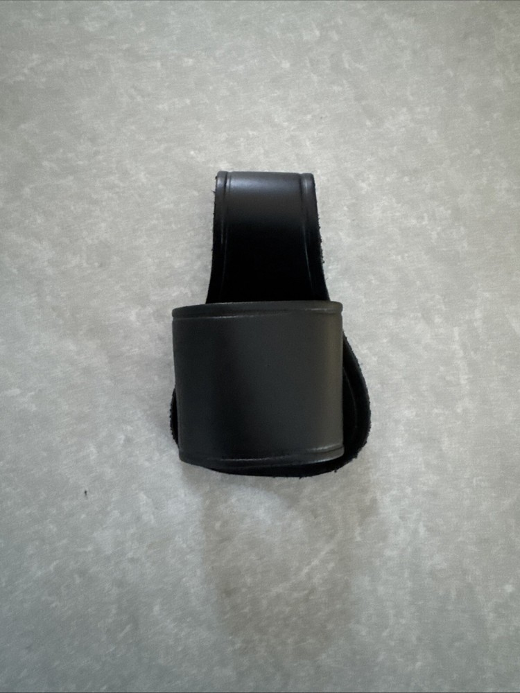 Perfect Fit Leather Flashlight/Baton Holder