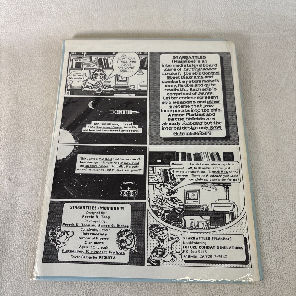 RARE Future Combat Simulations Starbattles RPG