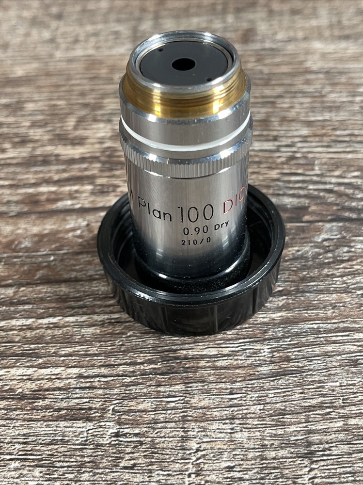 Nikon Microscope Objective Lens M Plan 100x DIC, 210/0