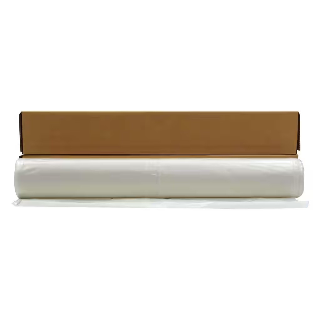 8 Ft. X 100 Ft. Clear 3 Mil Plastic Sheeting |
