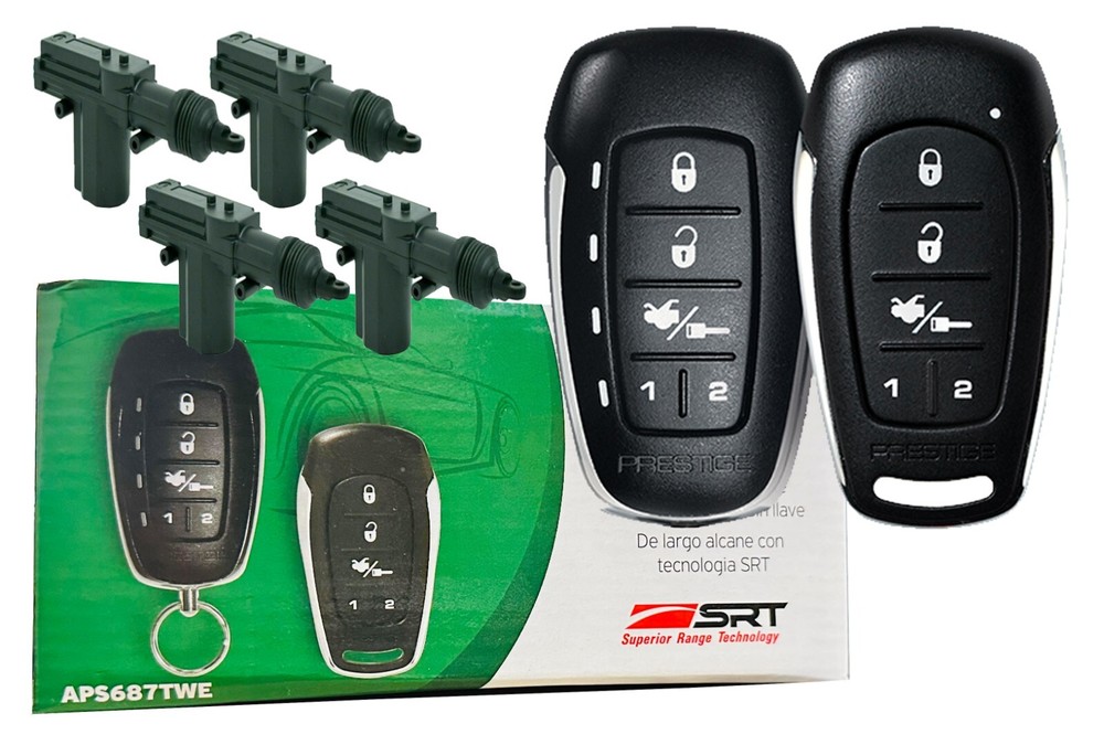 Prestige 2-Way Remote Start/Keyless Entry System + 4x Universal Power Door lock