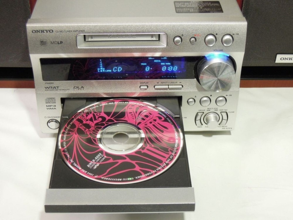 ONKYO CD/MD/TUNER/USB mini component FR-N7FX Speaker D-N7FX With remote control