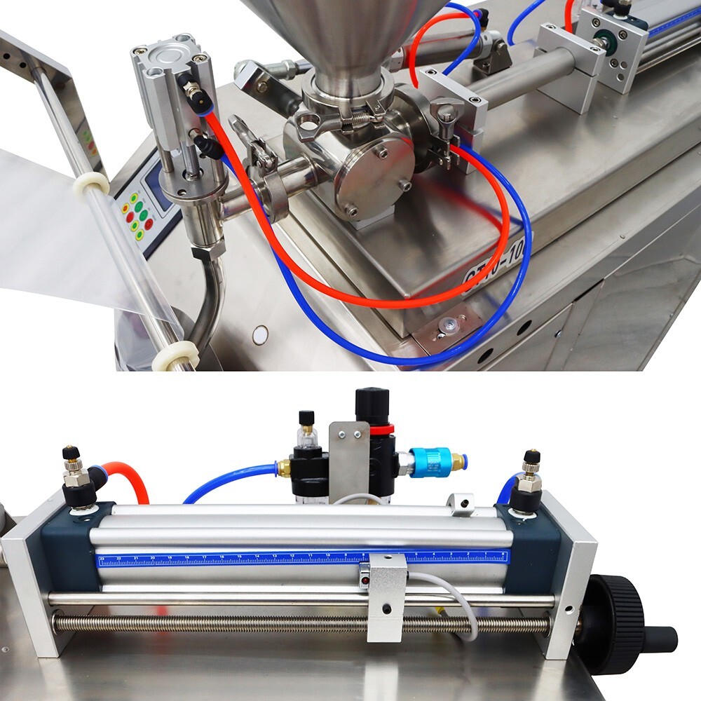 110V 10-100ml Automatic Bags Paste Liquid Filling Machine Quantitative Packager
