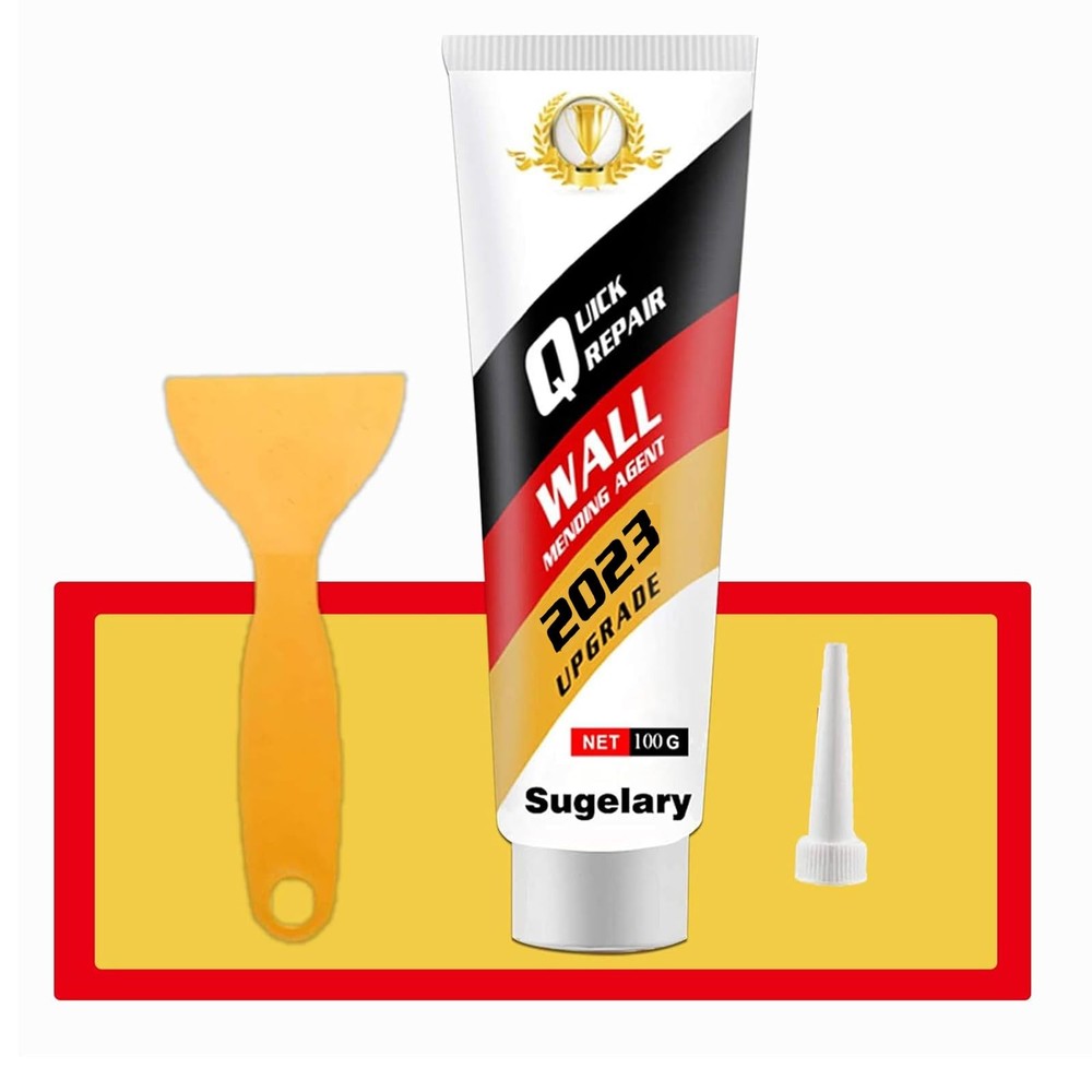 Sugelary Drywall Patch Repair Kit with Scraper, Wall Spackle 1 Pack