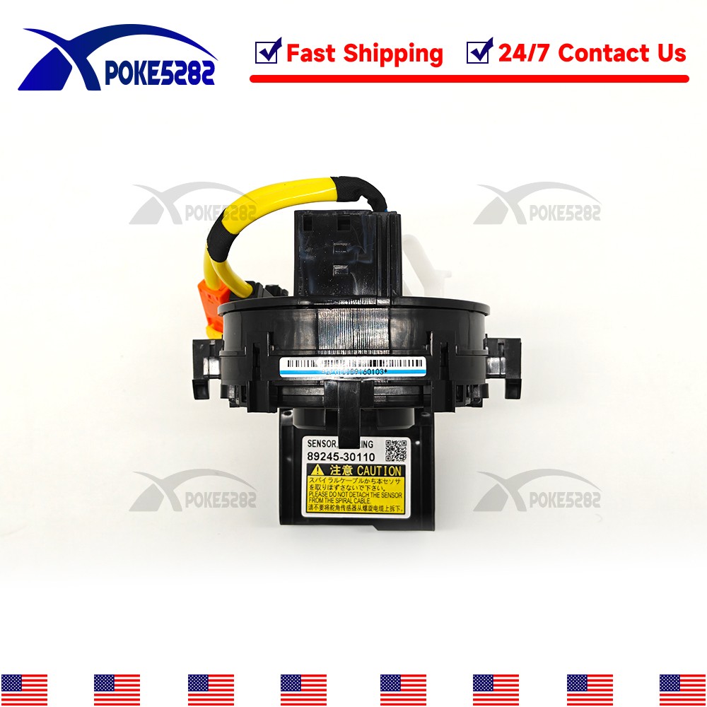 Clock Spring w/ Angle Sensor 89245‑30110 for Mid & Large SUV 2010‑16