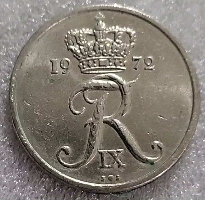 Denmark 10 Ore 1972 *C245