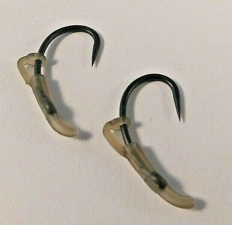 MOD D RIG CARP HOOK LINE ALIGNERS KICKERS SMALL LARGE GREEN BROWN TRANSLUCENT