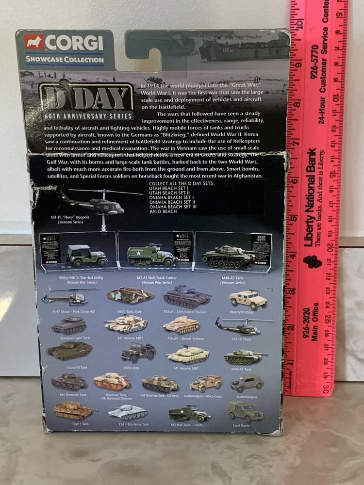 2004 Corgi Showcase Collection Utah Beach Set #1