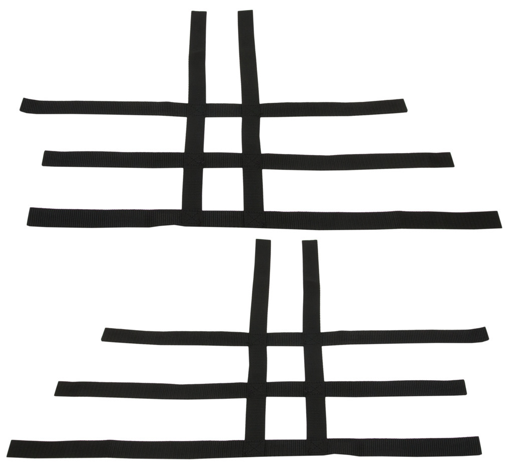Warrior 350 Blaster 200   Nerf Bar Nets  Fit Alba Racing Tusk Black   A