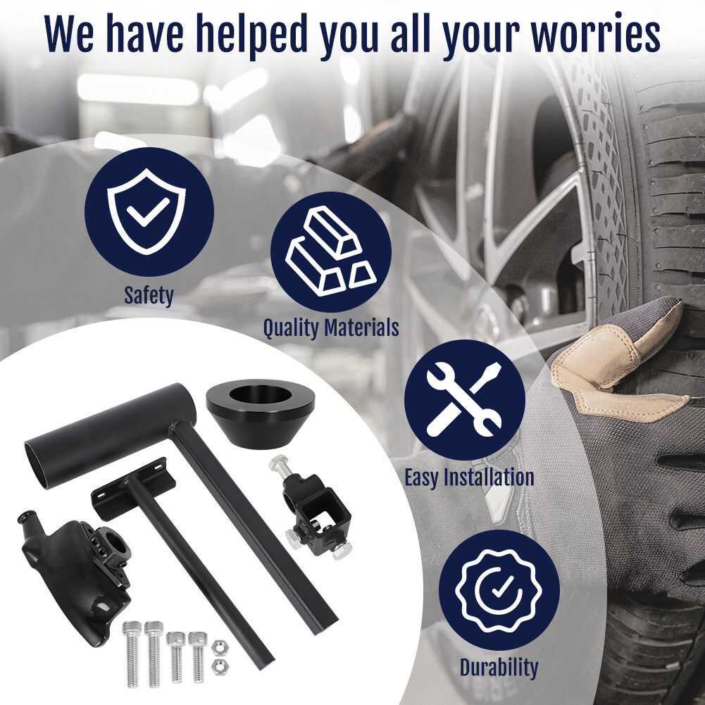 Upgrade For Harbor Freight Manual Tire Changer Kit Attachment Duck Head & Cone