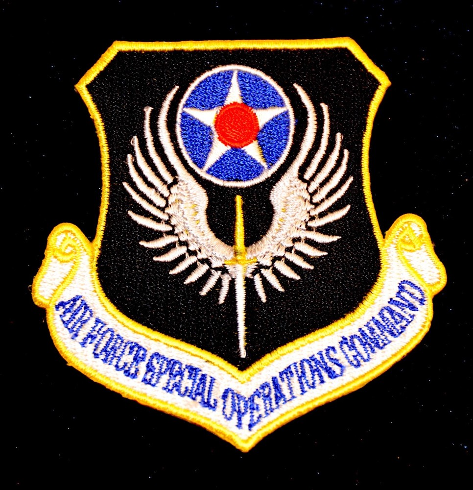 AFSOC MAJCOM Patch USAF Special Operations Combat Controller Iraq