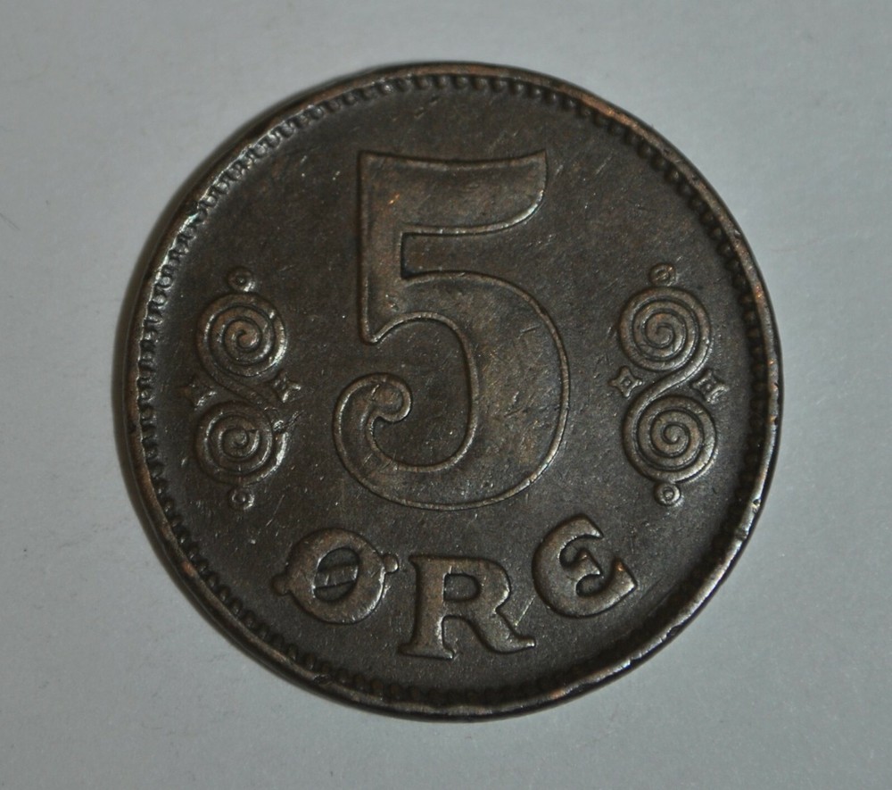 1919 Denmark 5 Ore  (((7003