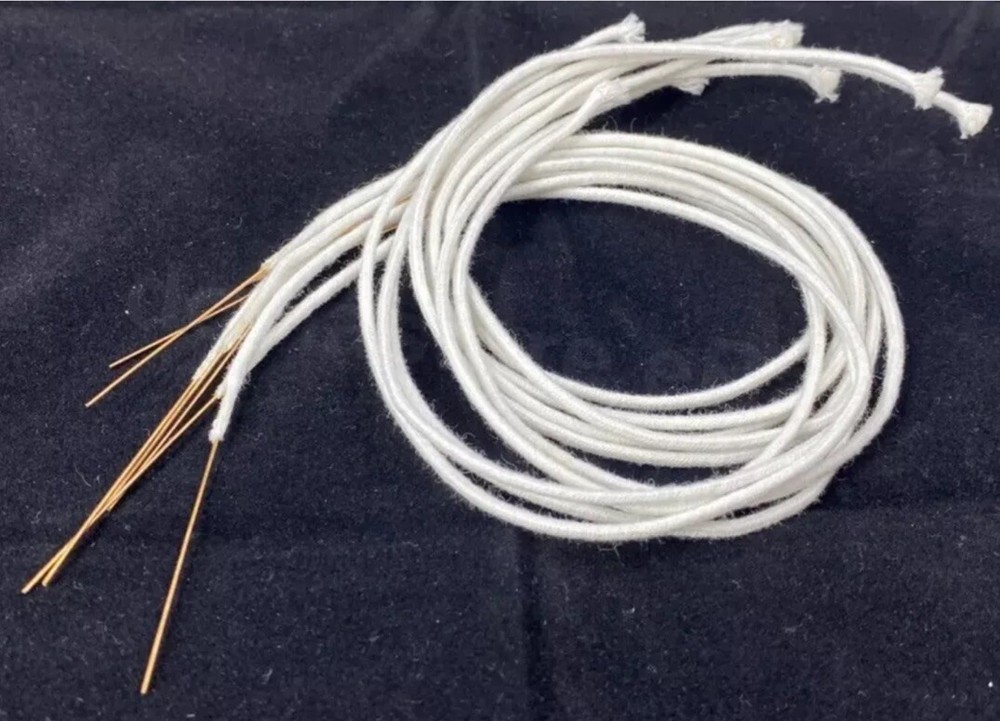 3 Wired Wicks Dunhill Clark Zippo Ronson Lighter Easy To Replace Wire Tip Wick