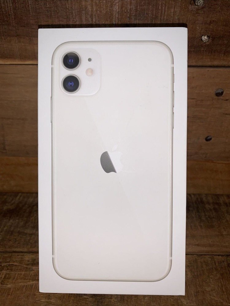 Apple iPhone 11 BOX ONLY - 64GB White, no accessory