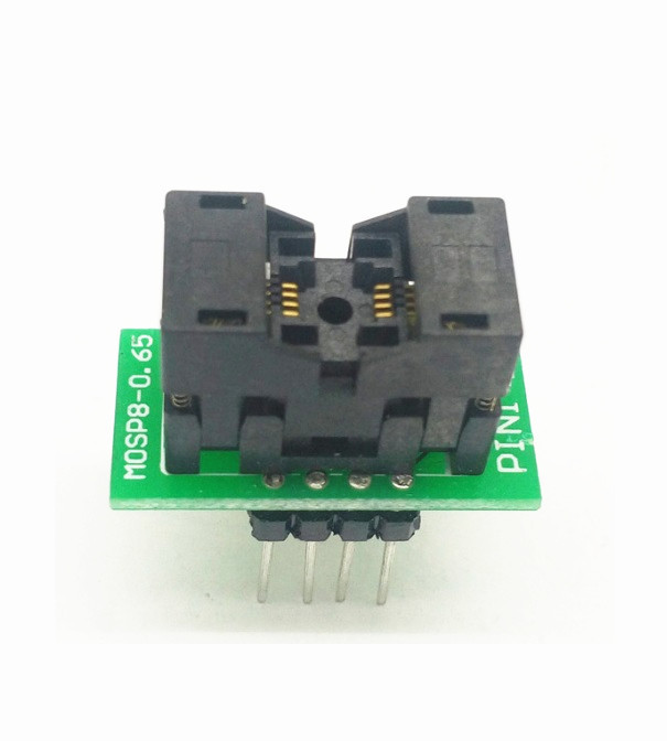 1PCS MSOP8 to DIP8 MCU Test IC socket Programmer adapter Socket