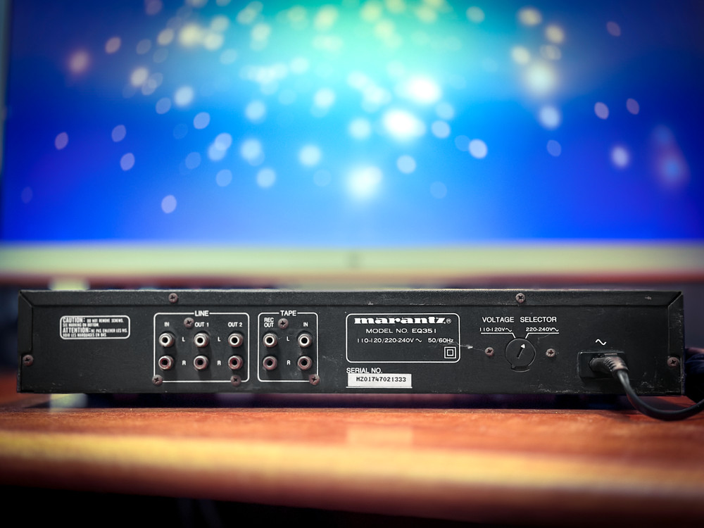 MARANTZ EQ-351 BRONZE 🌈RaRe🌈 Vintage Stereo Equalizer