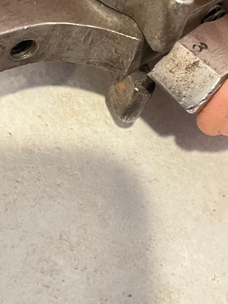 Vintage hammer strike SAW SET