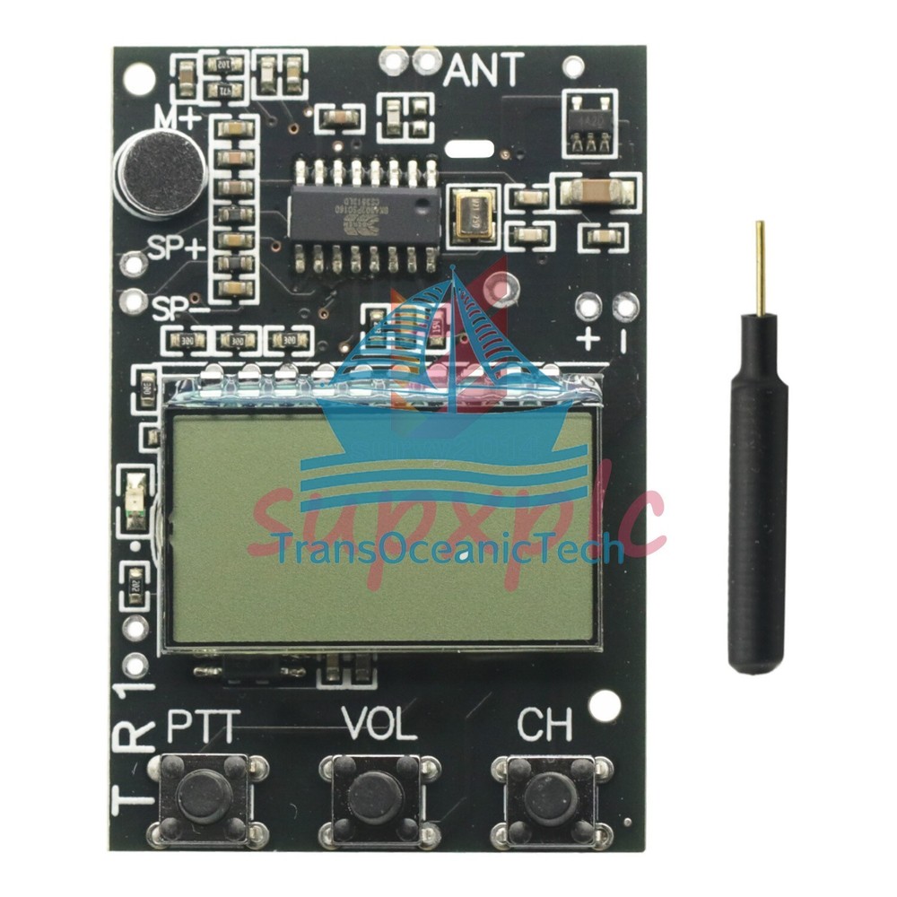 Digital LCD FM Radio Receiver Transmitter Module 27-480MHz Frequency Modulation