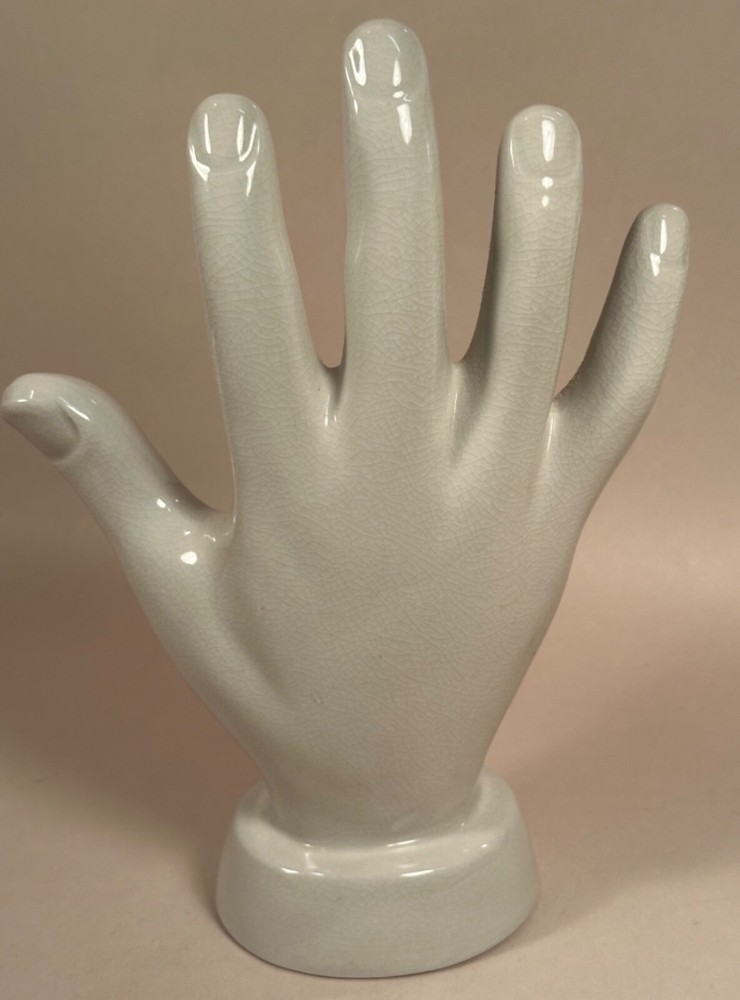 Palmistry Hand Display, Ceramic