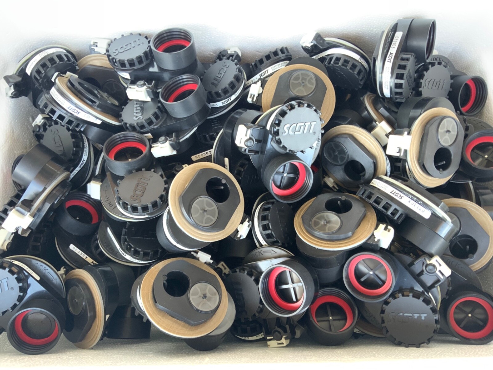 3M Scott Safety AV Series 40mm Adapter P/N 805059-01