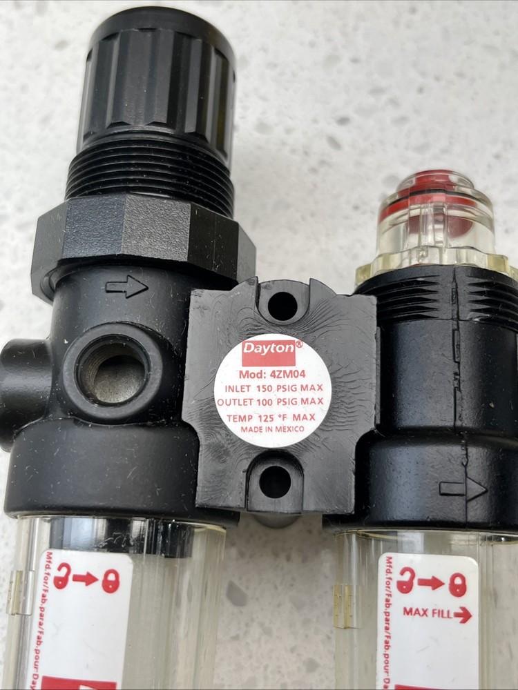 4ZM04 Dayton/Grainger Filter Regulator