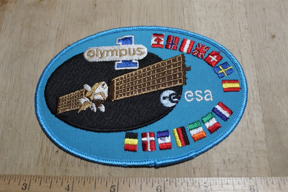 ESA ASTRONAUT OLYMPUS 1 SATELLITE MISSION SPACE PATCH