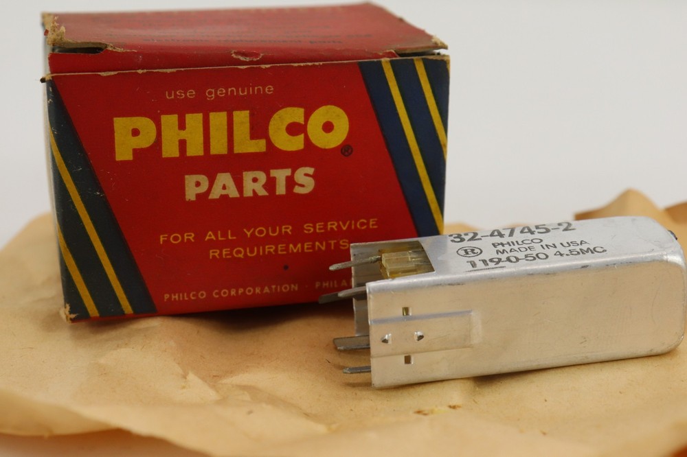 Vintage Philco 4.5MC Transformer 32-4745-2