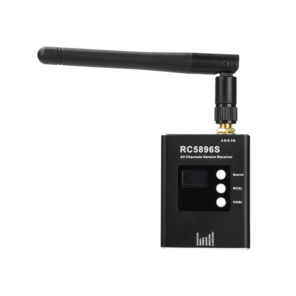 DC6-40V RC5896S Receiver 5.8GHz Video Receiver Compatible 5.8G Image Transmitter